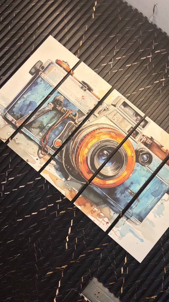 Contemporary Architectural Camera Wall Art